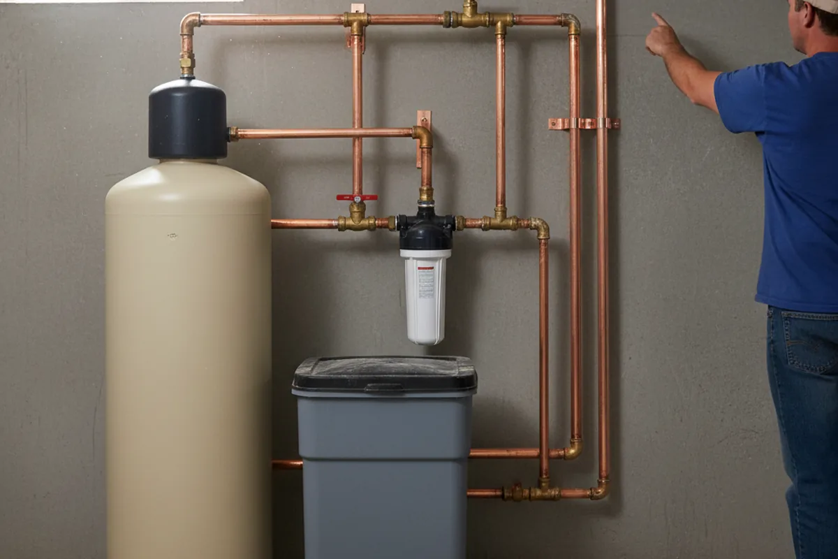 Whole-house water treatment system installed in National Park